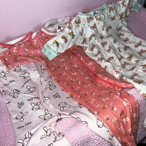 Gerber Childrenswear Sleep N’ Play Onesies